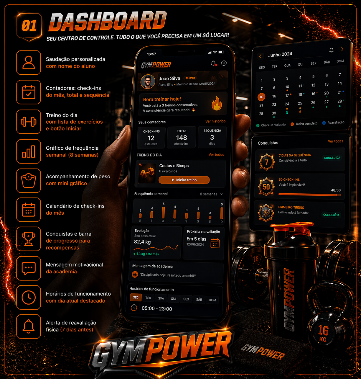 Dashboard Aluno